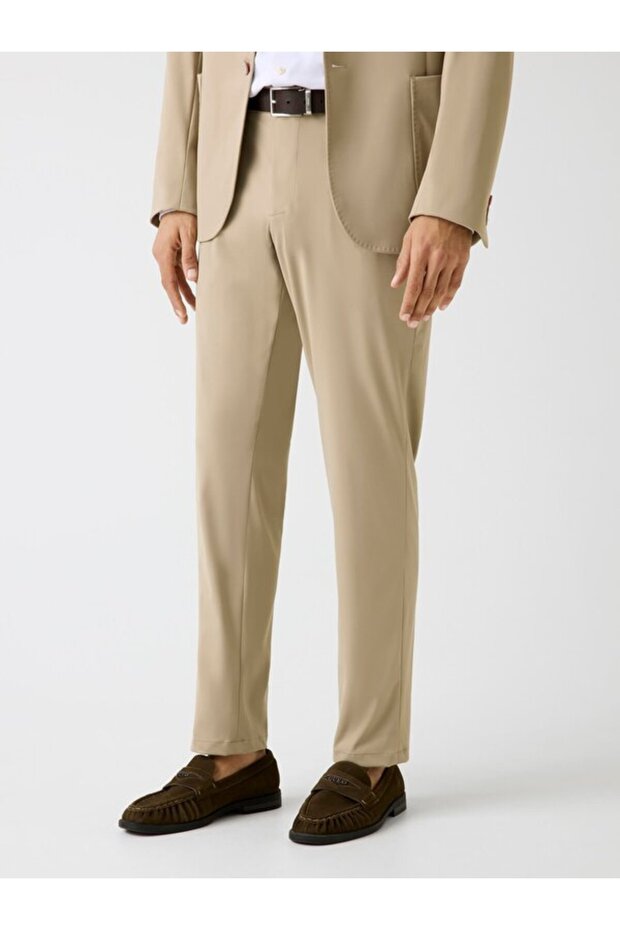 Coulisse Men's Slim Fit Trousers