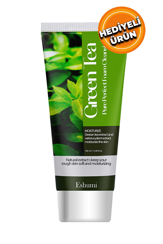 Deep Cleansing Foam with Green Tea for Oily Acne Skin