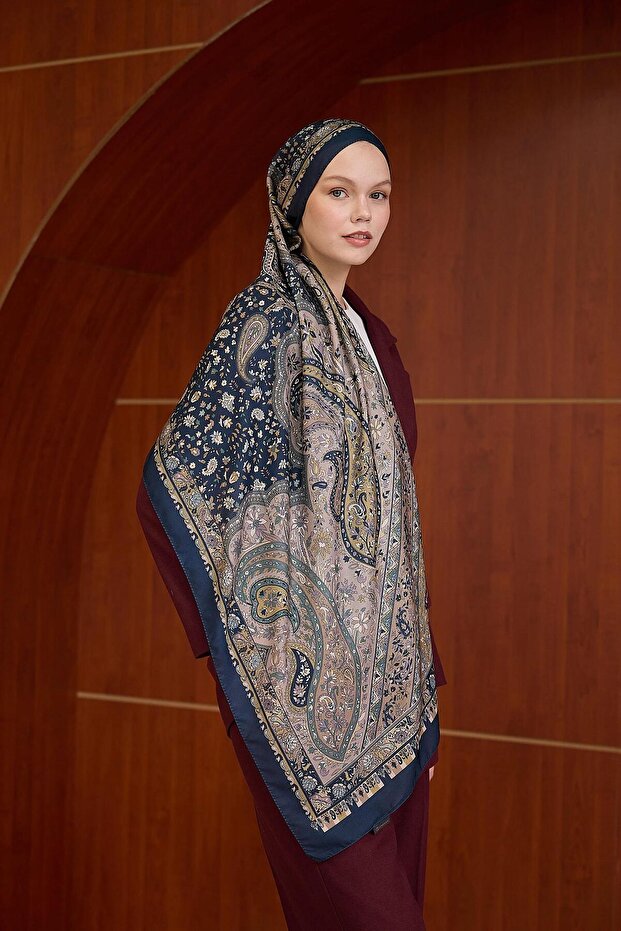 Winter Bloom Soft Şal 3070 - 2