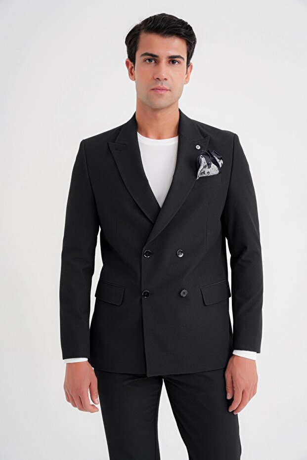 C 719 CEKET Comfort SİYAH - 3