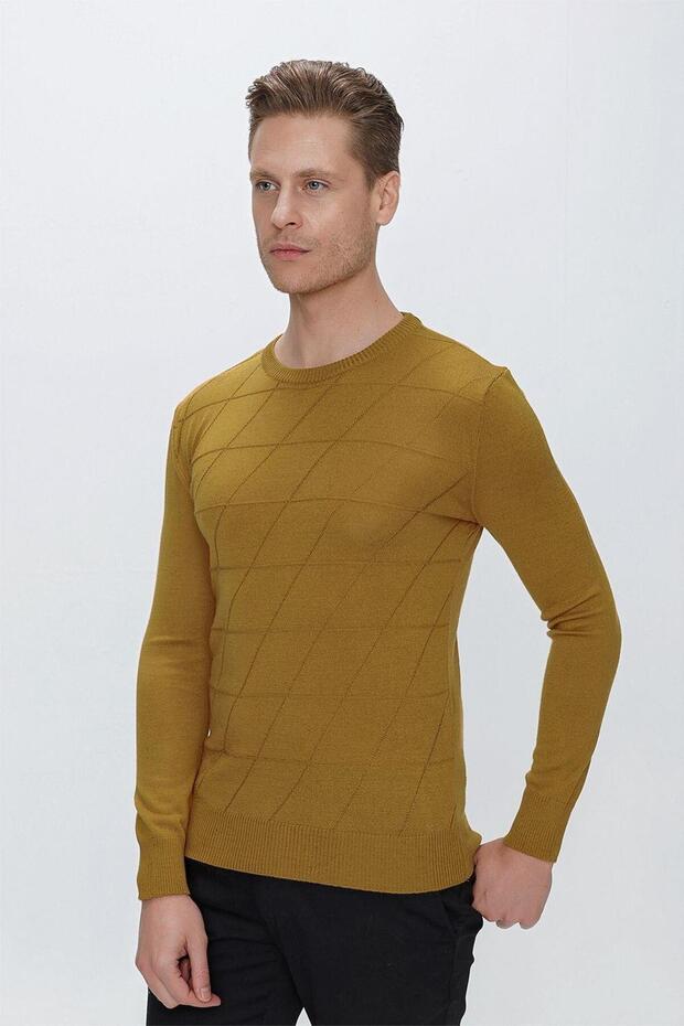 TR 837 Camel Balıkçı Triko - 3