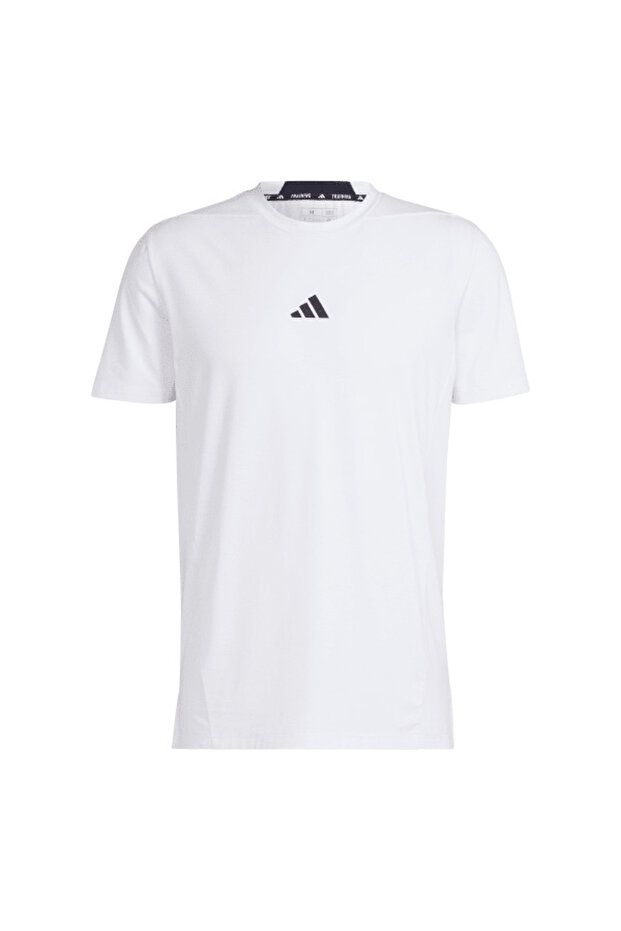 Designed For Training Erkek Beyaz Bisiklet Yaka Tişört - 2