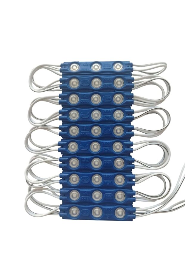 MODÜL LED 12V MAVİ (10 ADET) - 1