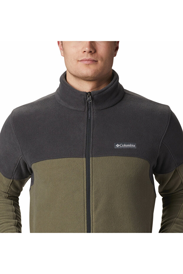 Men's Green Basin Trail III Full Zip Polar Ao0560-397
