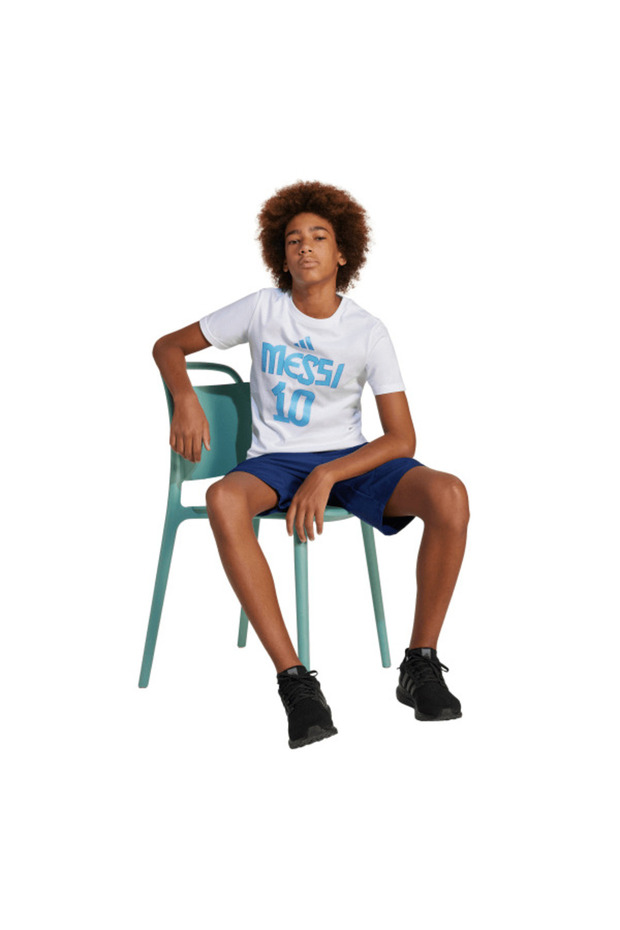 Messi Name and Number Graphic Tee Kids - 4