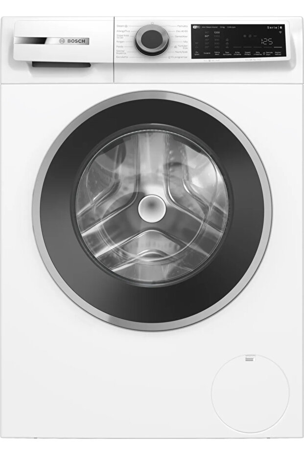 WGK252Z0TR Serie 6 Çamaşır Makinesi 10 kg 1200 dev.; /dak.; , Beyaz - 1