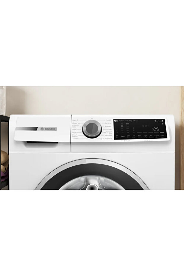 WGK252Z0TR Serie 6 Çamaşır Makinesi 10 kg 1200 dev.; /dak.; , Beyaz - 2