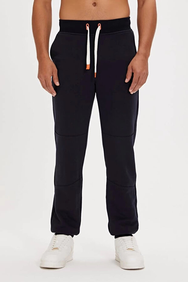 Less Plain Navy Men's Sweatpants - 2