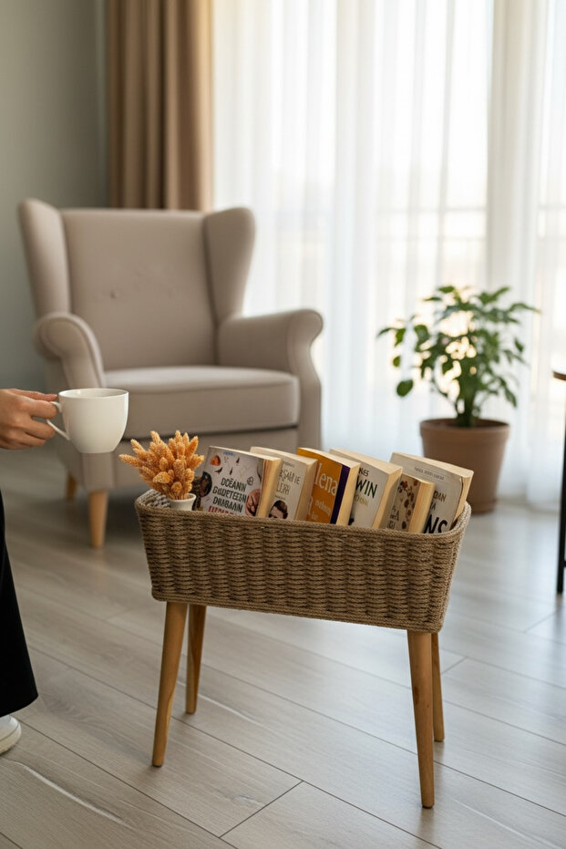 Ayaklı Hasır Saksı, Dergilik - 1