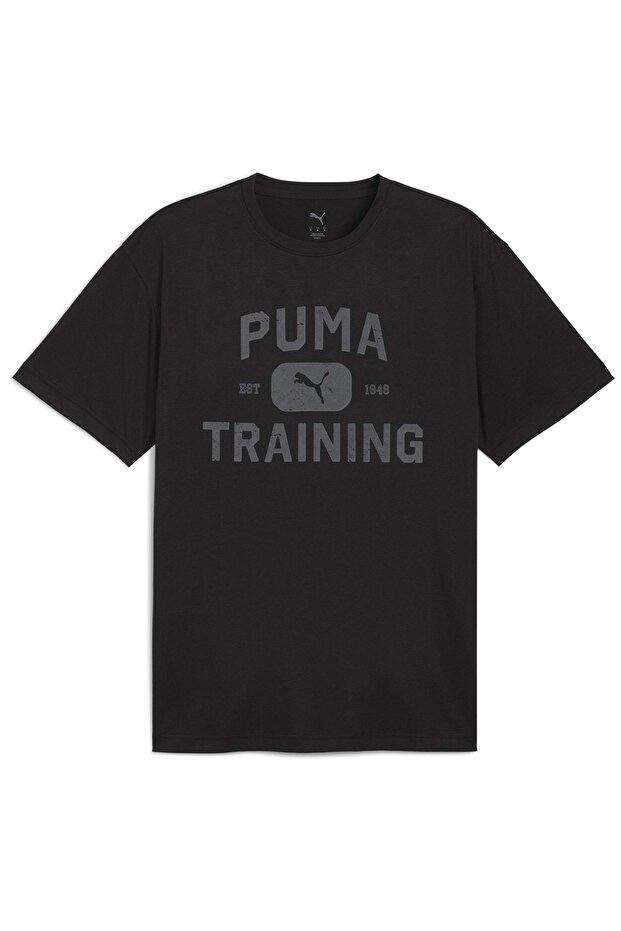 526568 m Graphics Train Logo Rlxd Tee T-Shirt Men's T-Shirt Black