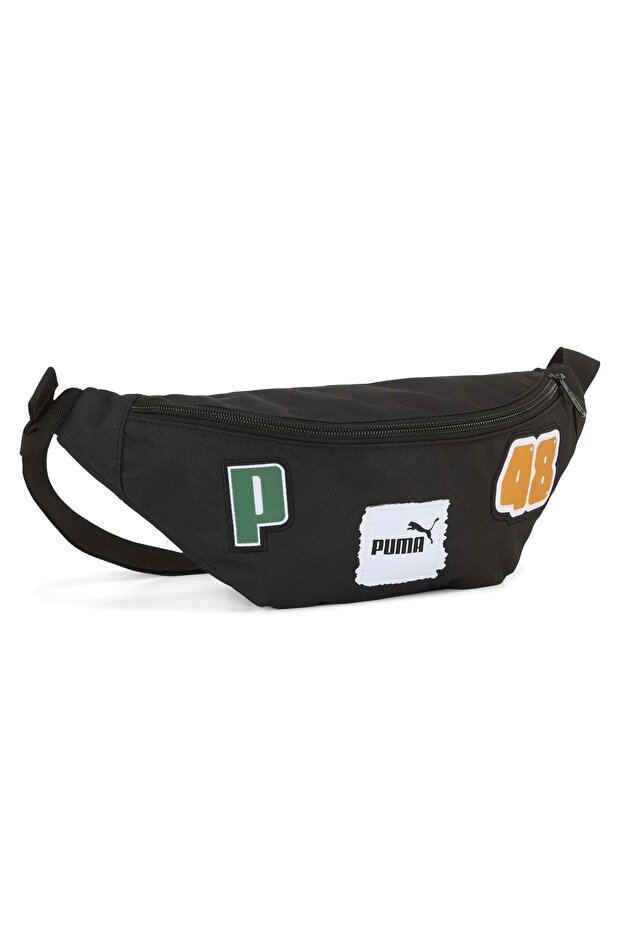 091162-01 Phase Patch Waist Bag Unisex Bel Çantası SİYAH - 1