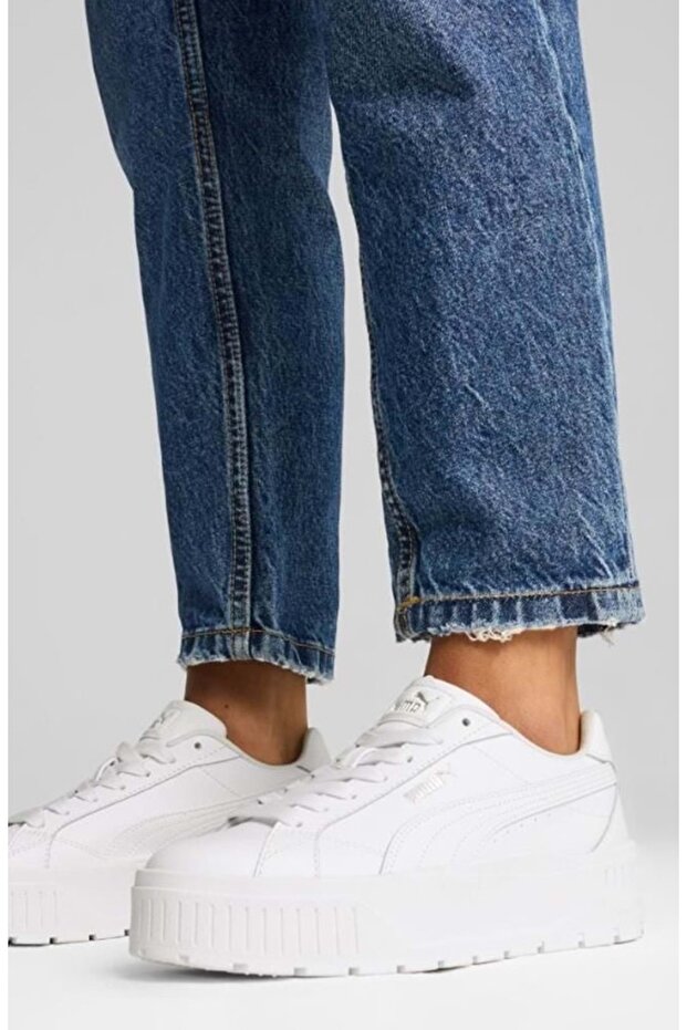 397456 Karmen II L Sneaker Ayakkabı Unisex Spor Ayakkabı BEYAZ - 3