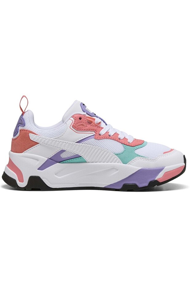 390838 Trinity Jr Unisex Spor Ayakkabı PEMBE - 4