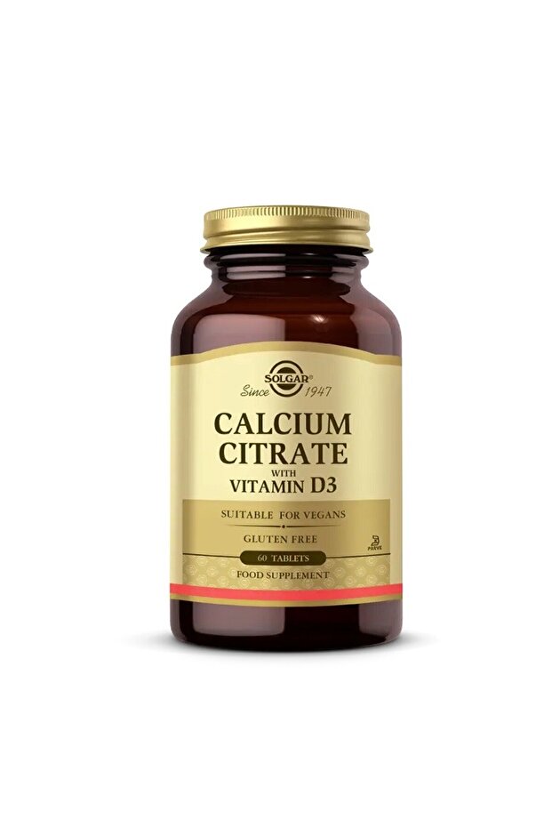 Calcium Citrate with Vitamin D3 60 Tablet - 1