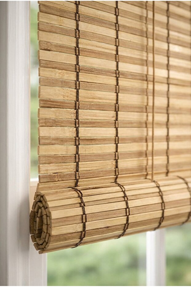 BAMBU STOR PERDE NATURAL - 3