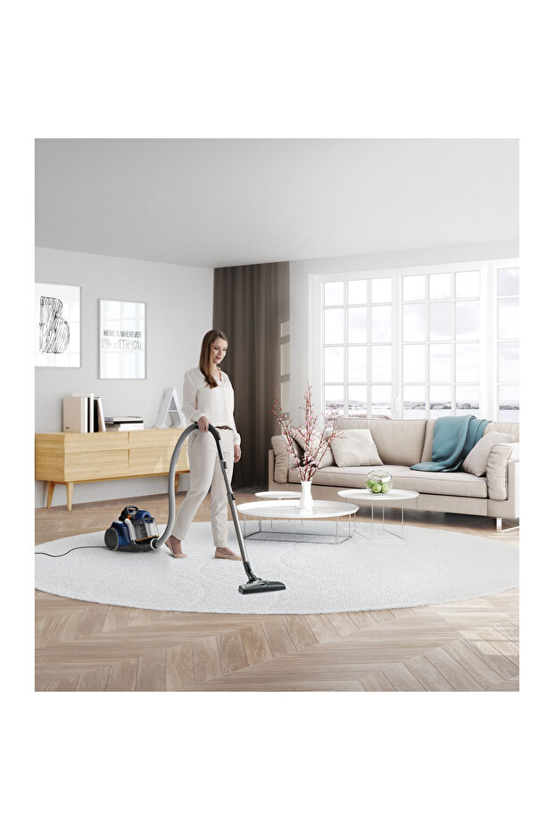 EUFC81DB UltraFlex Turbo Cyclonic™ 650W Toz Torbasız Elektrikli Süpürge - 7
