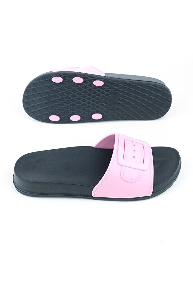 Жіночі літні мокрі капці на одній пряжці - 3