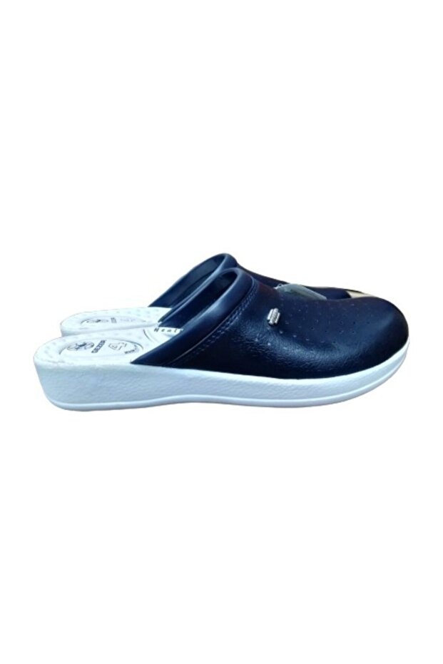 Unisex Navy Blue Sabo Orthopedic Doctor Nurse Work Slippers