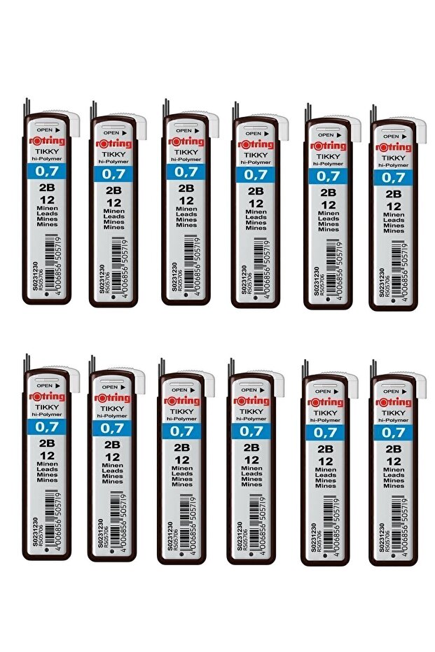 0.7mm Kalem Ucu 2b 10lu Kutu - 1