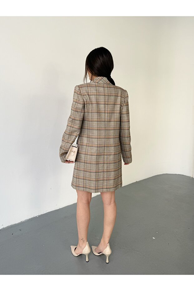 Salaş Ekose Ceket - 8