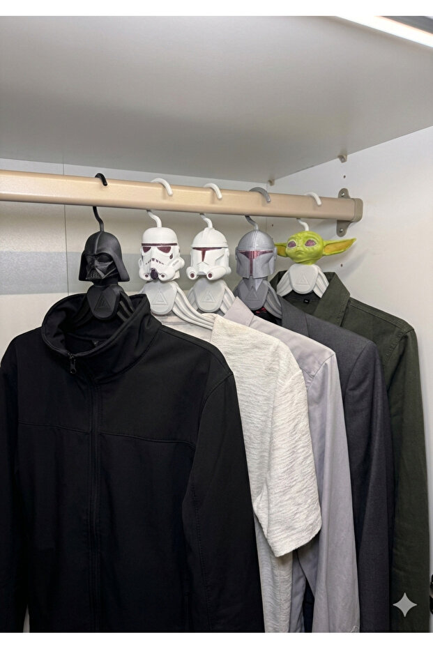 Star Wars Temalı Askılık - 1