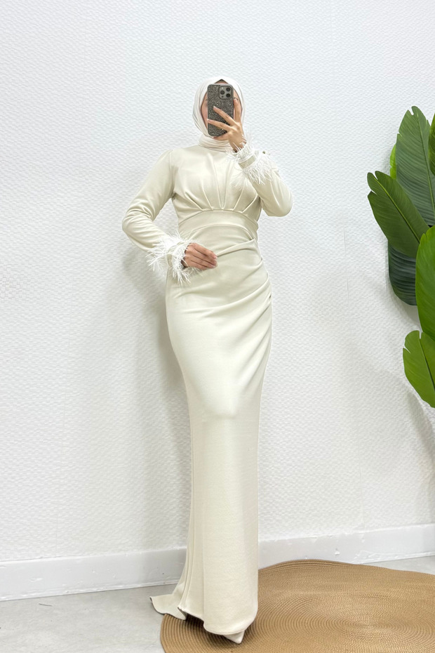 Luna Zarafet Hijab Evening Dress