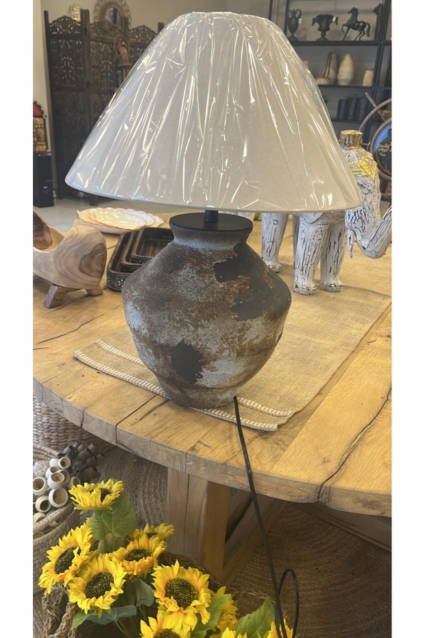 Seramik masa lambası - 4