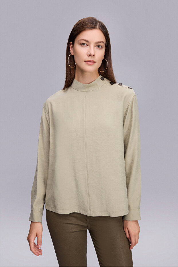 2224 BLUZ MİNT - 1