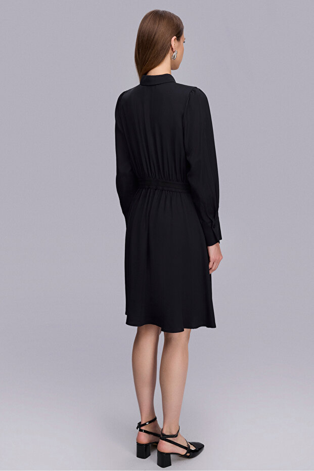 1790 ELBİSE SİYAH - 4