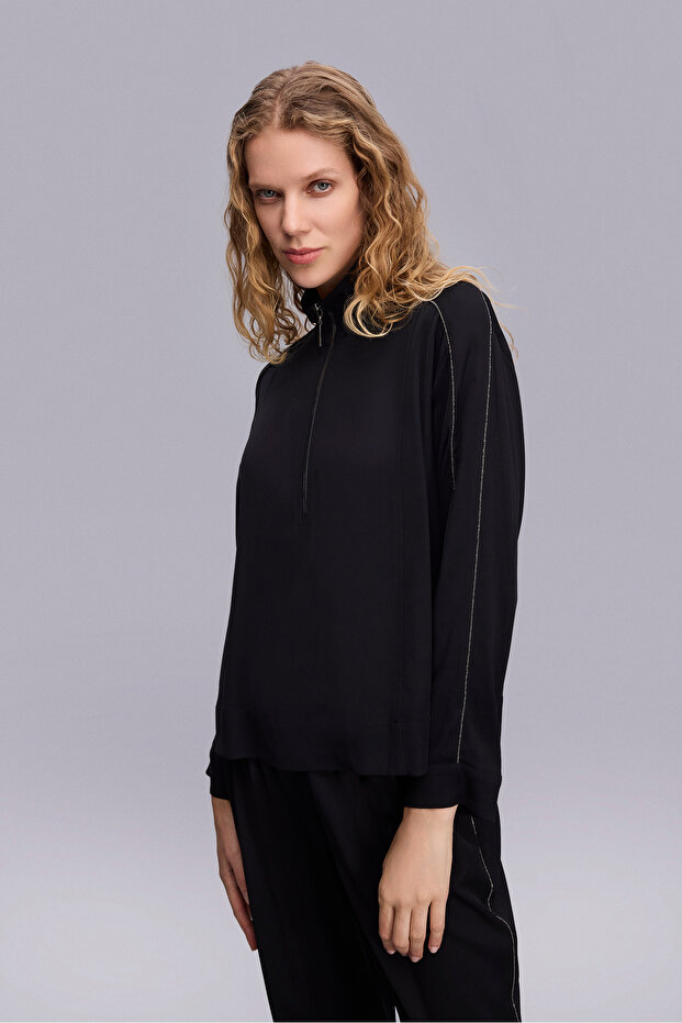 2263 BLUZ SİYAH - 2