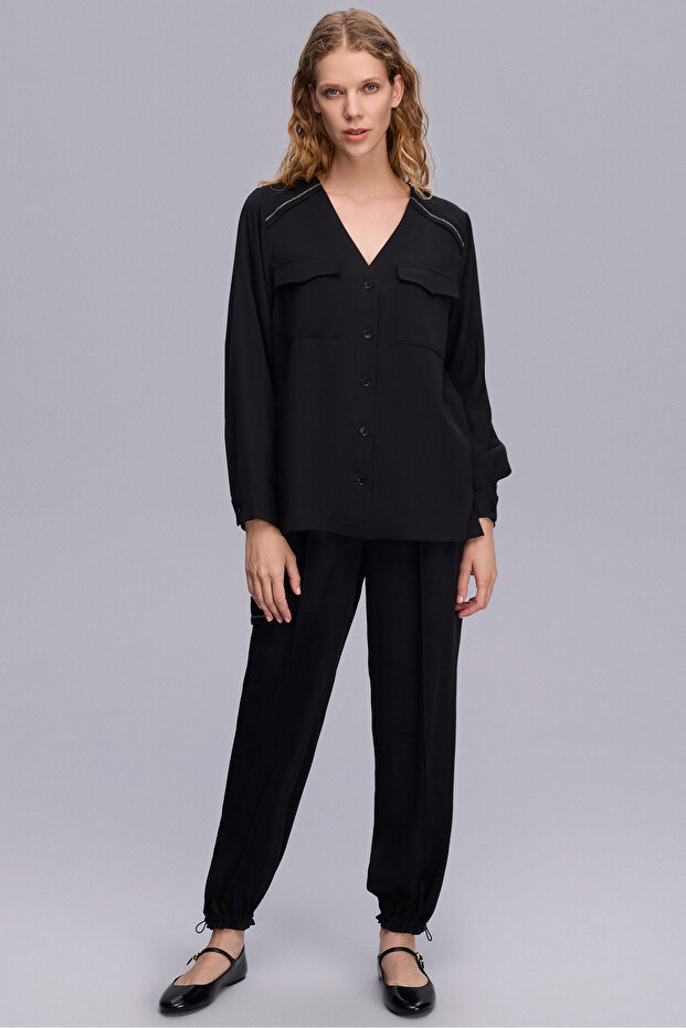 2218 BLUZ SİYAH - 5