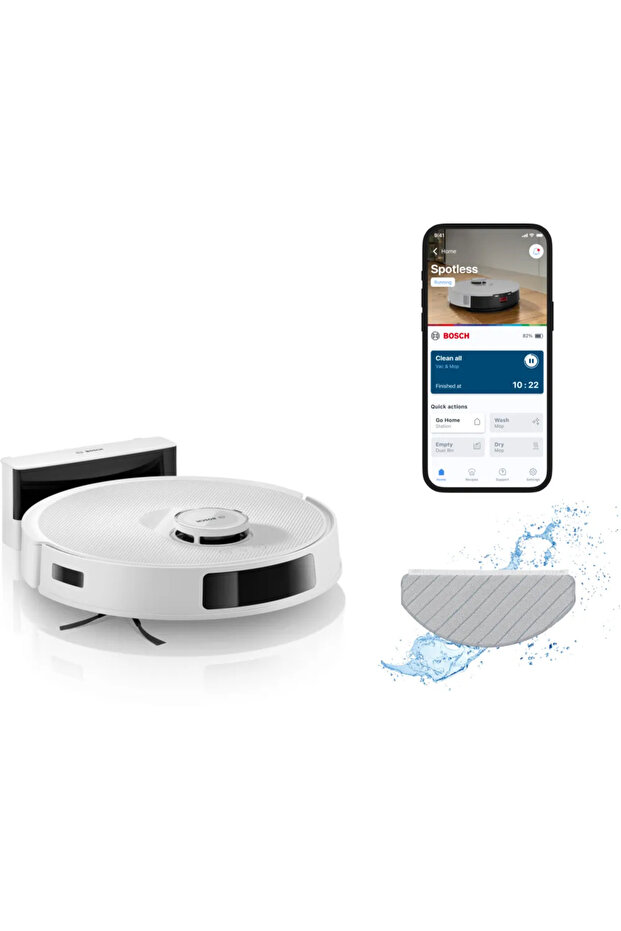 BCRC2W Robot Süpürge - 1