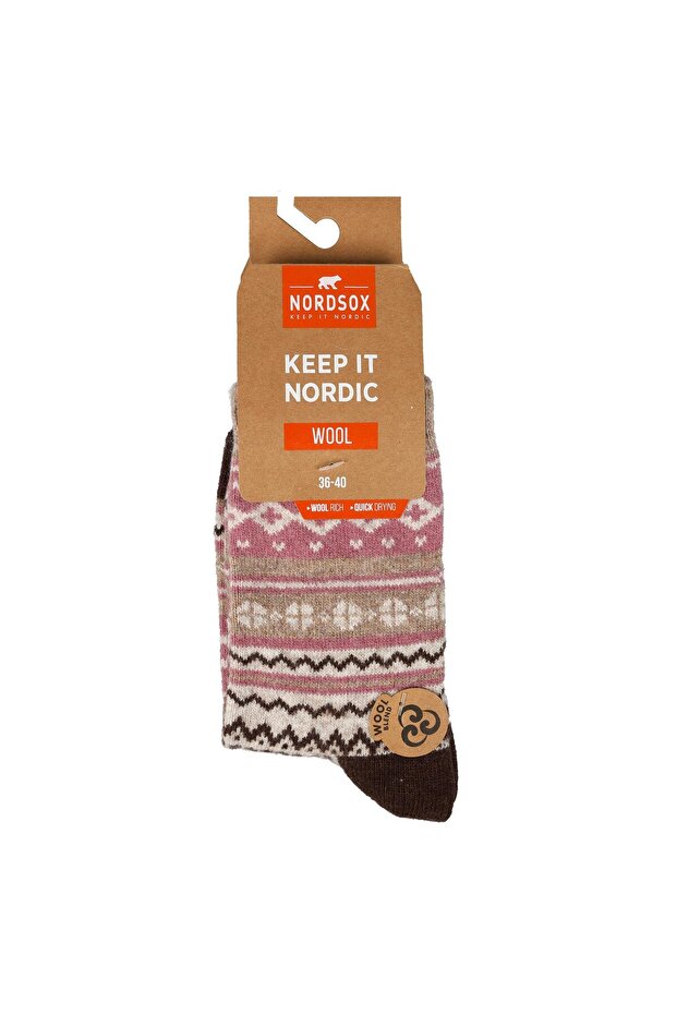 Women's 3-Piece Luxury Colorful Wool Socks