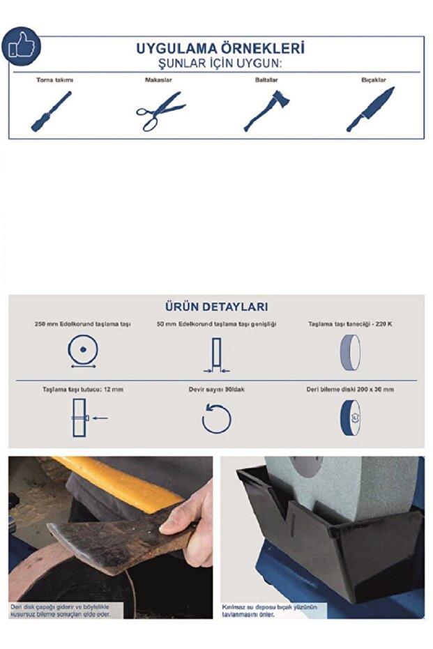 Tiger 2500 Sulu Bileme Makinası 200w - 2