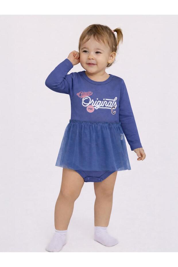Originals Printed 0-3 Years Old Snap-On Badi - Blue
