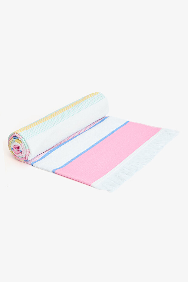 Stripe Renkli Havlu - 2