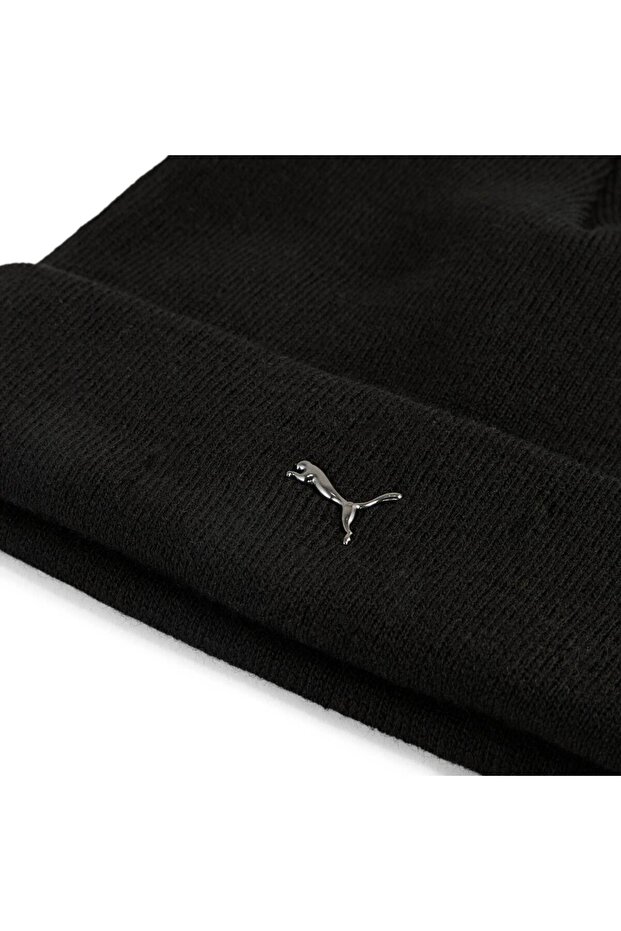 High Crown Cuff Beanies, Knitted, Plain - 4