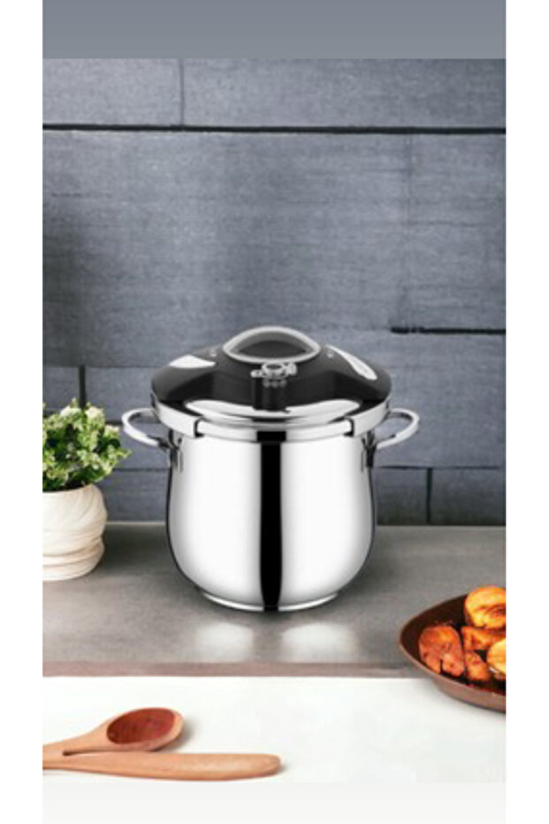 Çelik Pratik Düdüklü Tencere 10 lt - 2