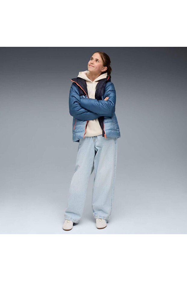 ESSENTIALS Genç Kapüşonlu Mont - 3