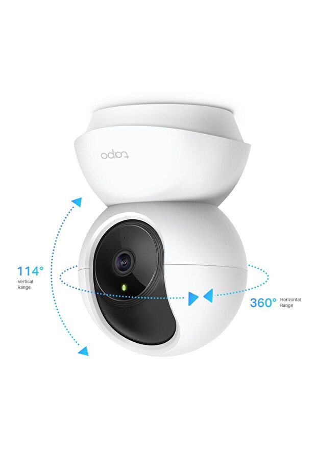 Tapo C200 1080p FHD İç Mekan Wifi Güvenlik Kamerası Hareket Tespit Ve Takibi 360D 9m Gece Görüşü - 3