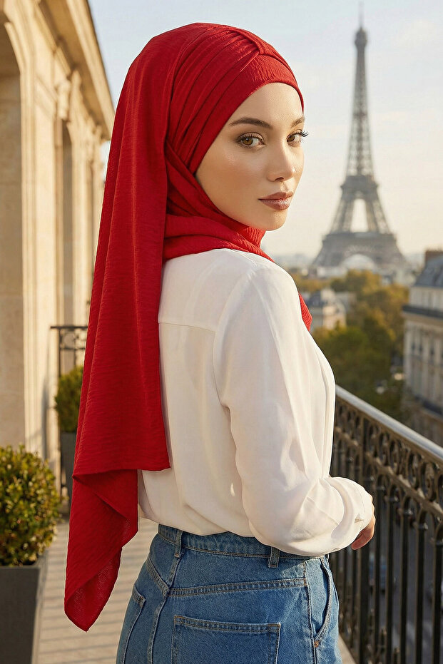 شال عملي، أحمر، CPS-91 - 2