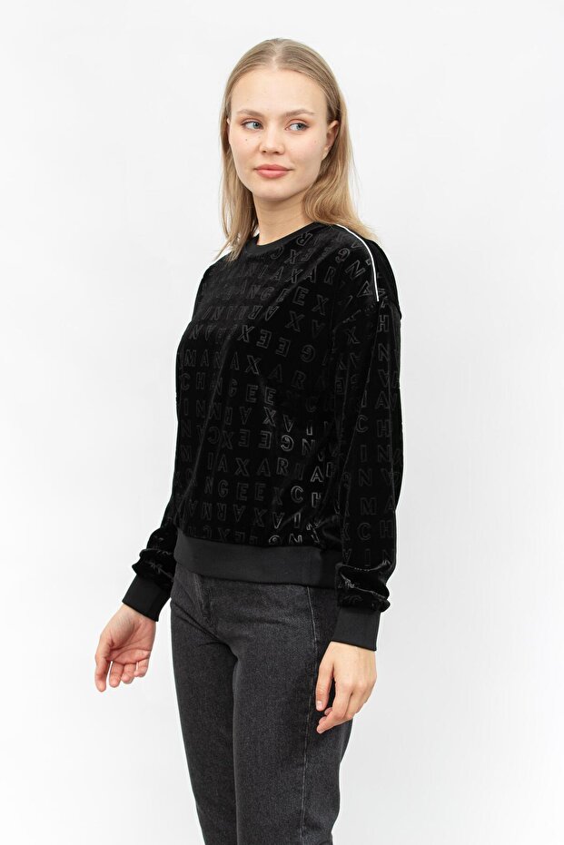 Kadın Fermuarlı Sweatshirt - 2