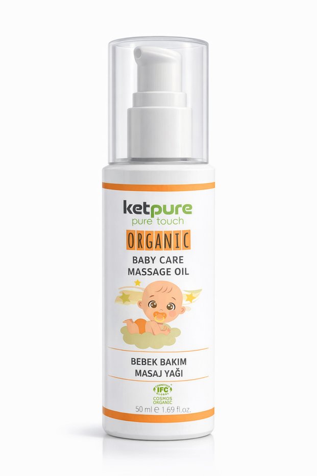 Organic Baby Care and Massage Oil 50 ml – Daily Massage and Sleep Routine Support