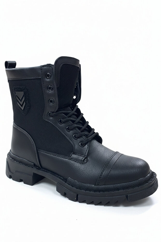 Water and Cold-Proof Orthopedic Insole Non-Slip Rubber Winter Guaranteed Men's BLACK