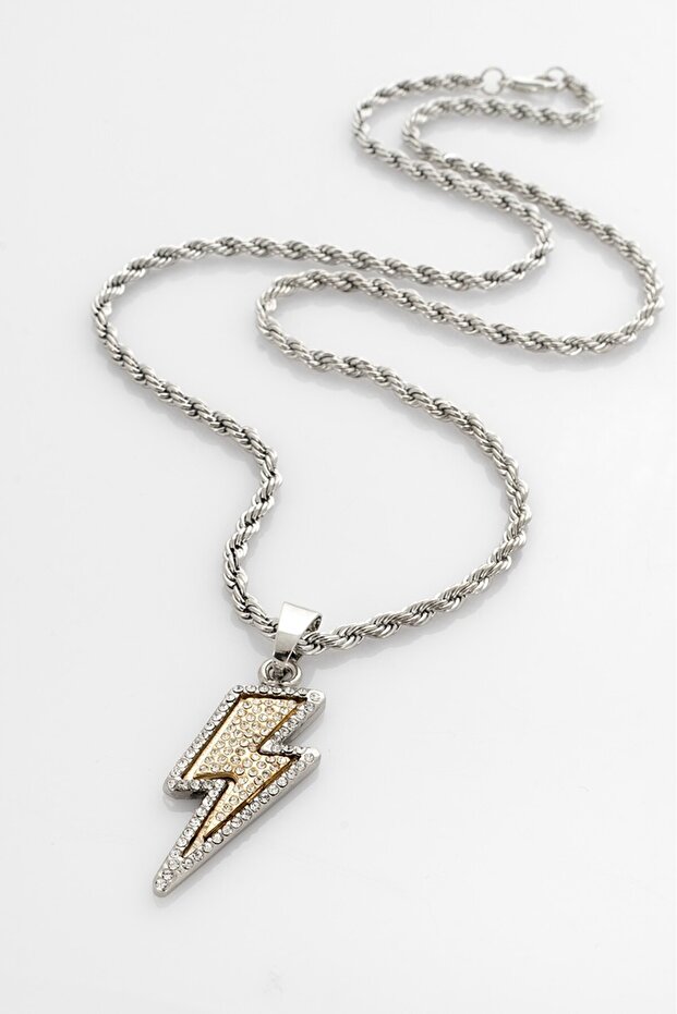 Iced Out Flash Kolye CS1199GM - 1