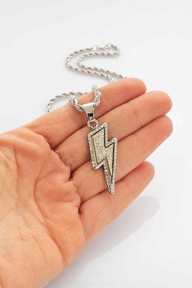 Iced Out Flash Kolye CS1199GM - 2