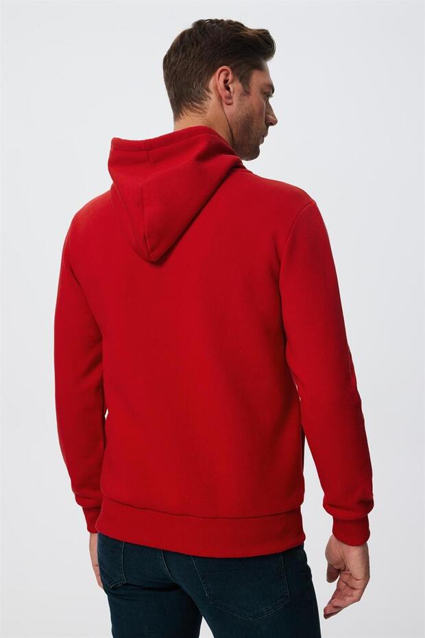 Faust Erkek Sweatshırt Kırmızı - 4