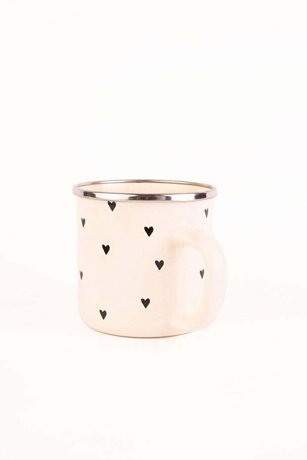 Black Cupid Emaye Kupa - 2