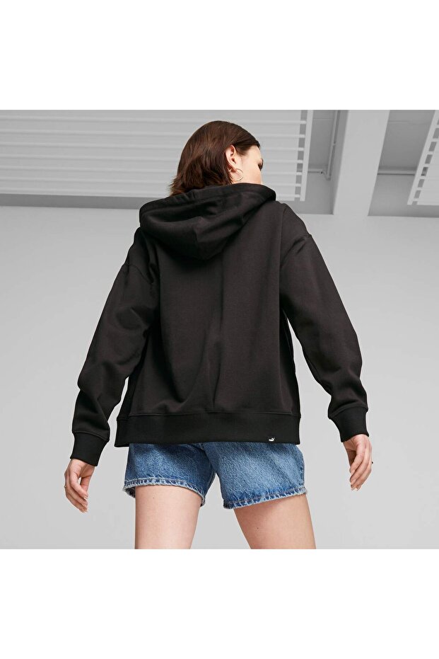 Zip Ceket, L, Siyah - 2