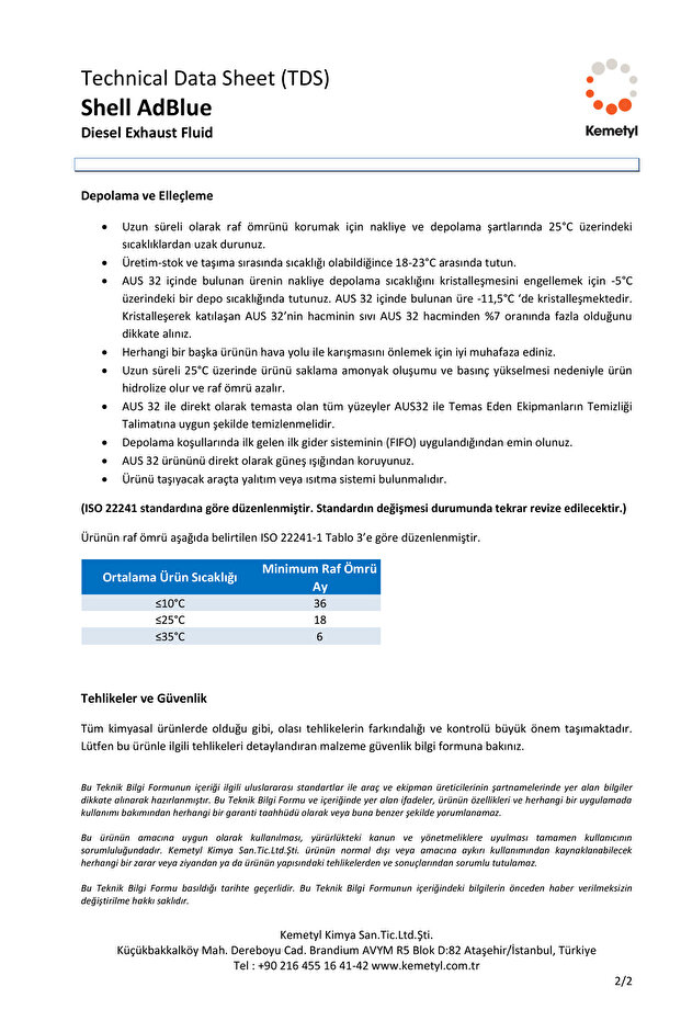 ADBLUE POUCH 5 LT 2 ADET - 3